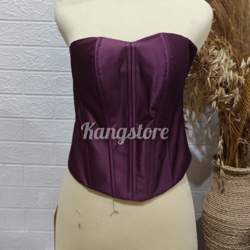 RB1 kamisol/longtorso/daleman kebaya/kamisol resleting. tali belakang