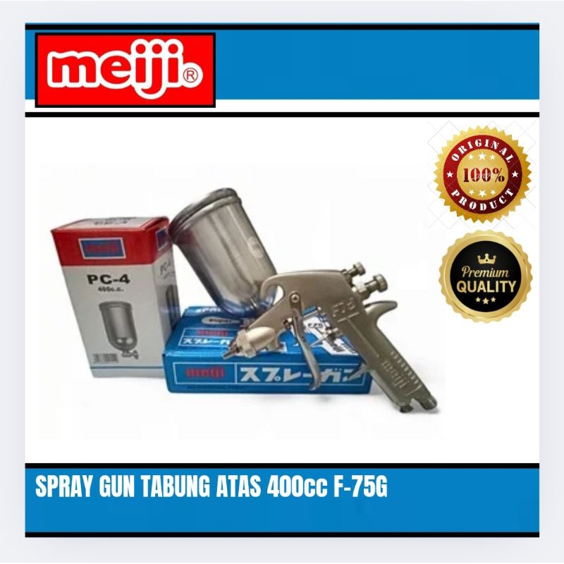 Meiji Spray Gun Sped Cat Semprotan Cet F75G Meiji 100% Original Taiwan