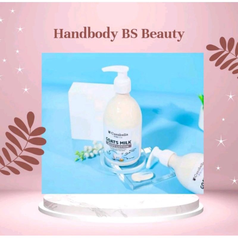 HB BS Cassabella Goats Milk BODY LOTION BS BEAUTY SKINCARE