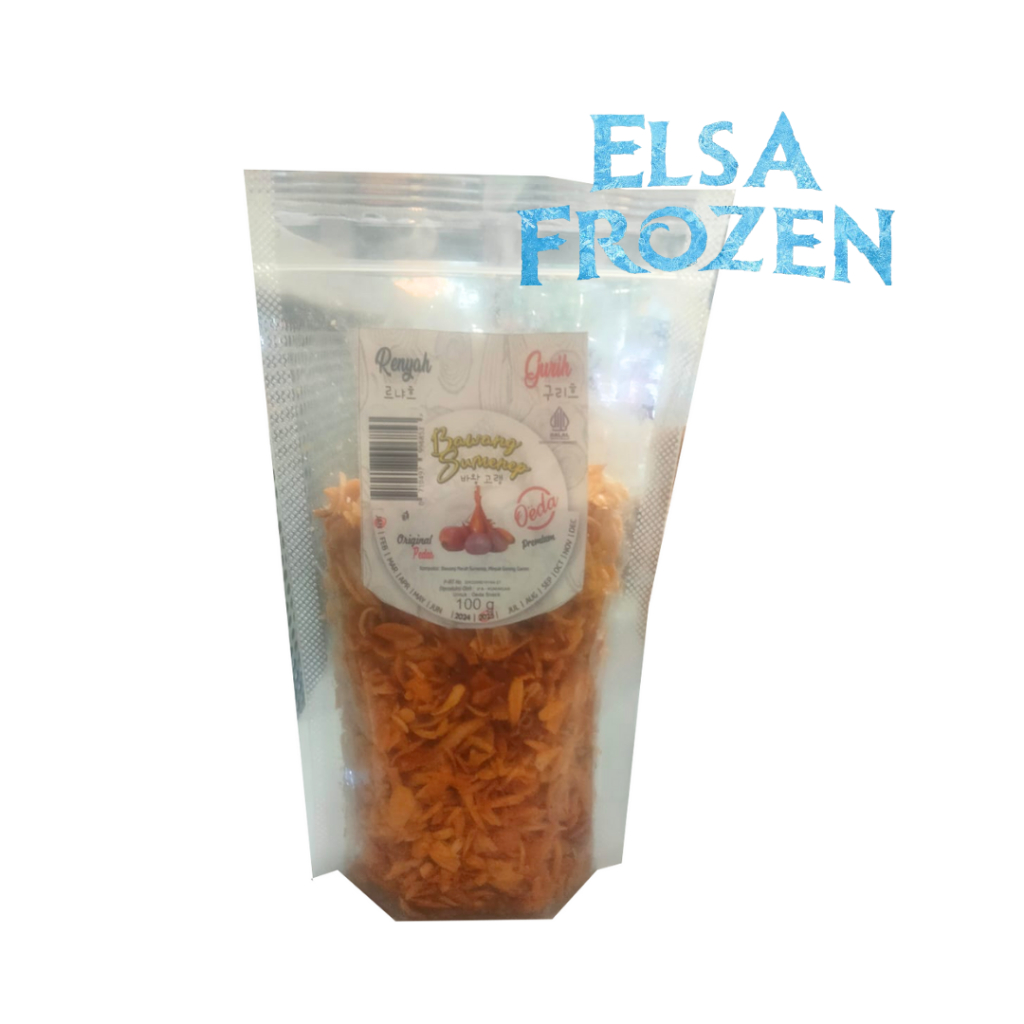 

OEDA BAWANG GORENG PREMIUM POUCH 100GR / BAWANG ASLI KRISPI