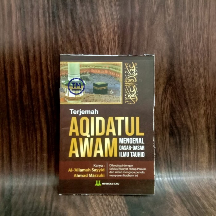 TERJEMAH AQIDATUL AWAM KECIL A6 Terjemah Aqidatul Awam Saku - Mutiara Imu Agency
