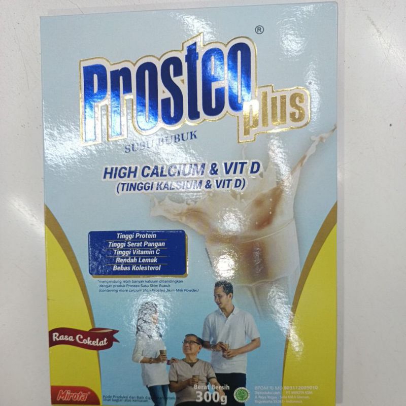 

Prosteo Plus rasa Cokelat 300gr