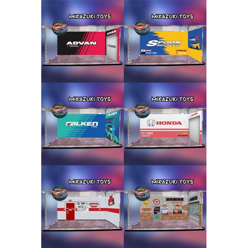 Akrilik Diecast Motif