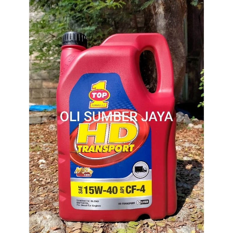 Oli Mesin Top HD 15W 40 Khusus Mesin Diesel 5 Liter