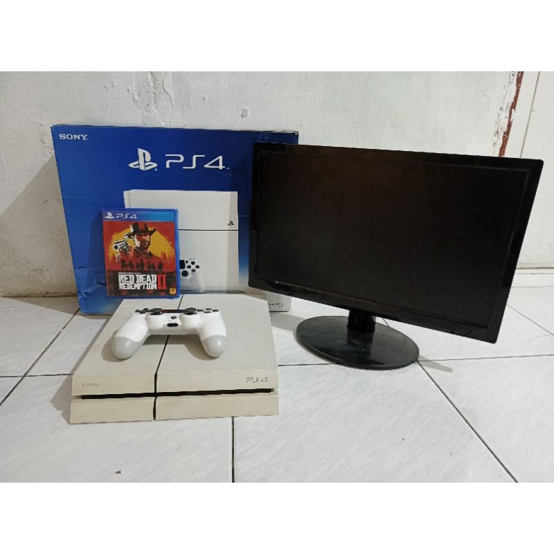 PS4 FAT 500GB ORI fw 12 + Game second