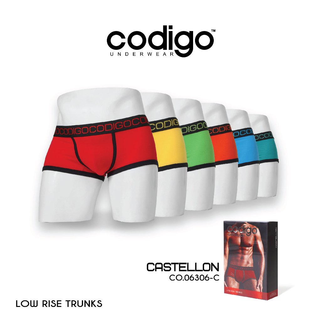 Codigo Castellon – Celana Dalam Boxer Pria - 3 Pcs