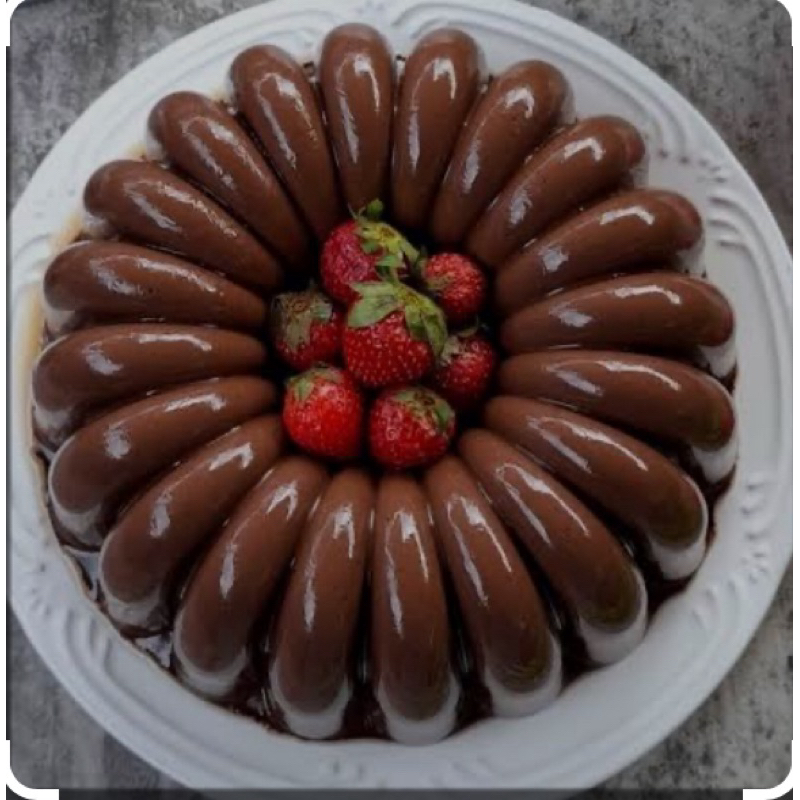 

puding coklat