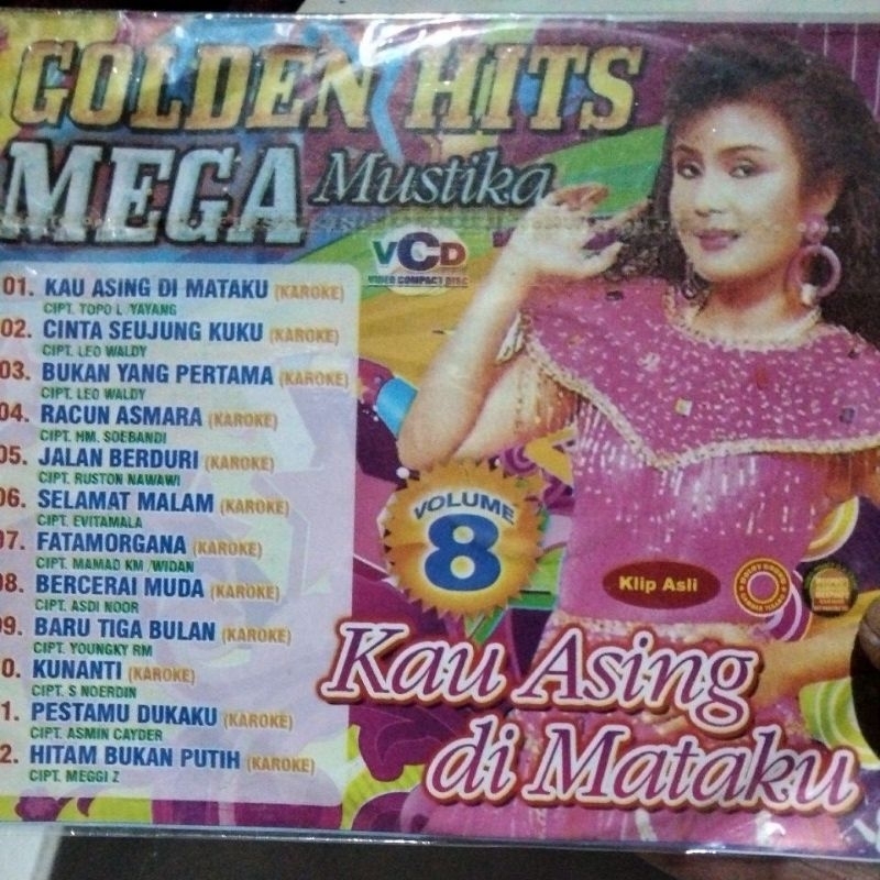 VCD"GOLDEN HITS MEGA USTIKA"