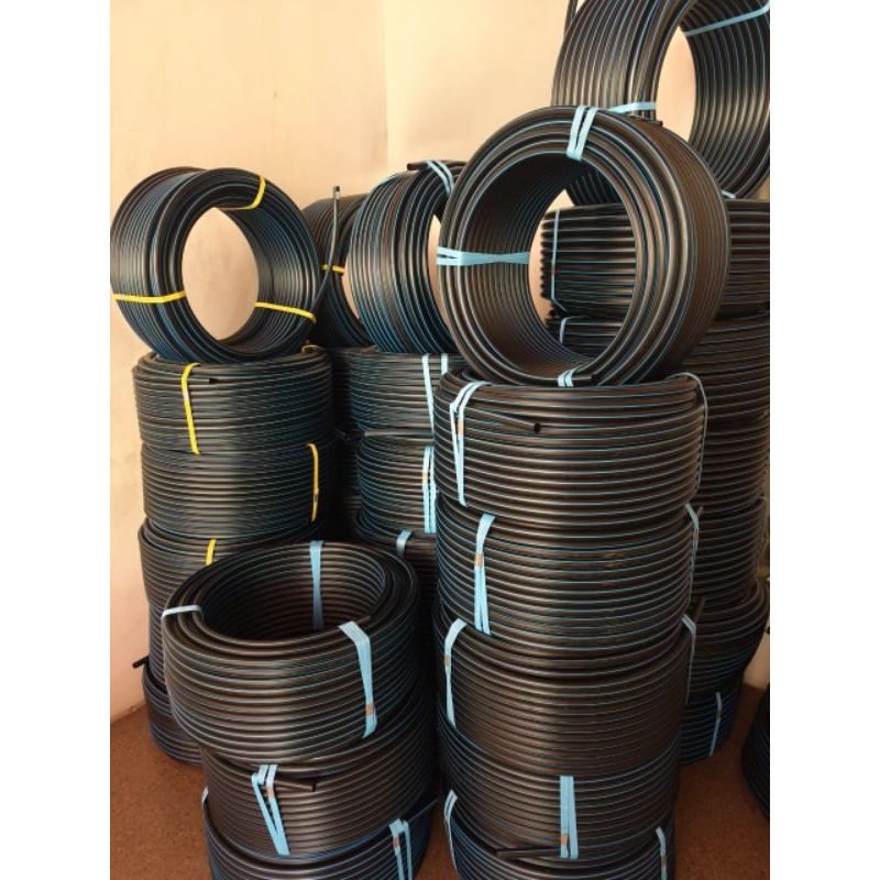 pipa HDPE 1 inch pn 16 (100m/roll)