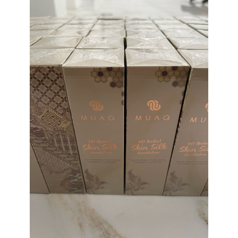 READY | MUAQ Foundation | HD Perfect Skin Silk (Full Size)