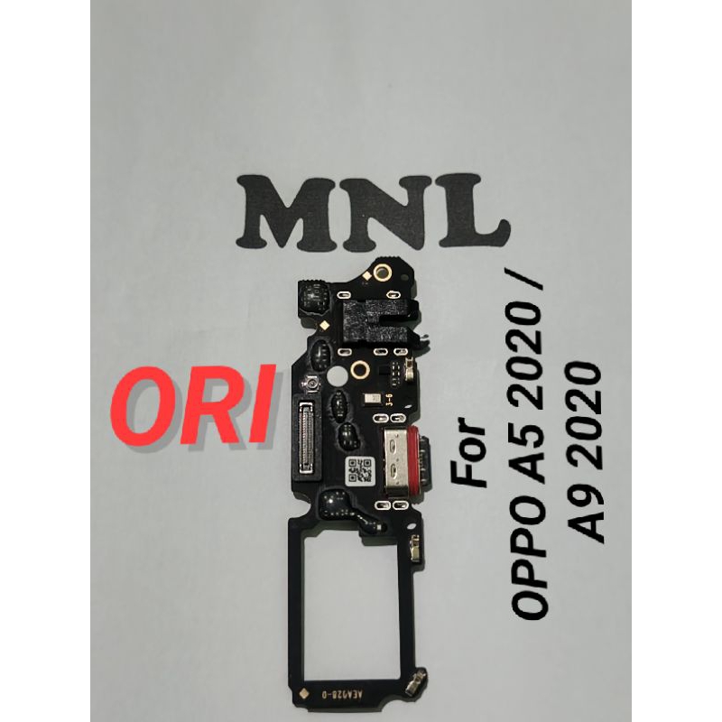 OPPO A5 2020 / A9 2020 CONNECTOR CHARGER OPPO A5 2020 / A9 2020 PAPAN KONEKTOR CAS PCB BOARD ORI
