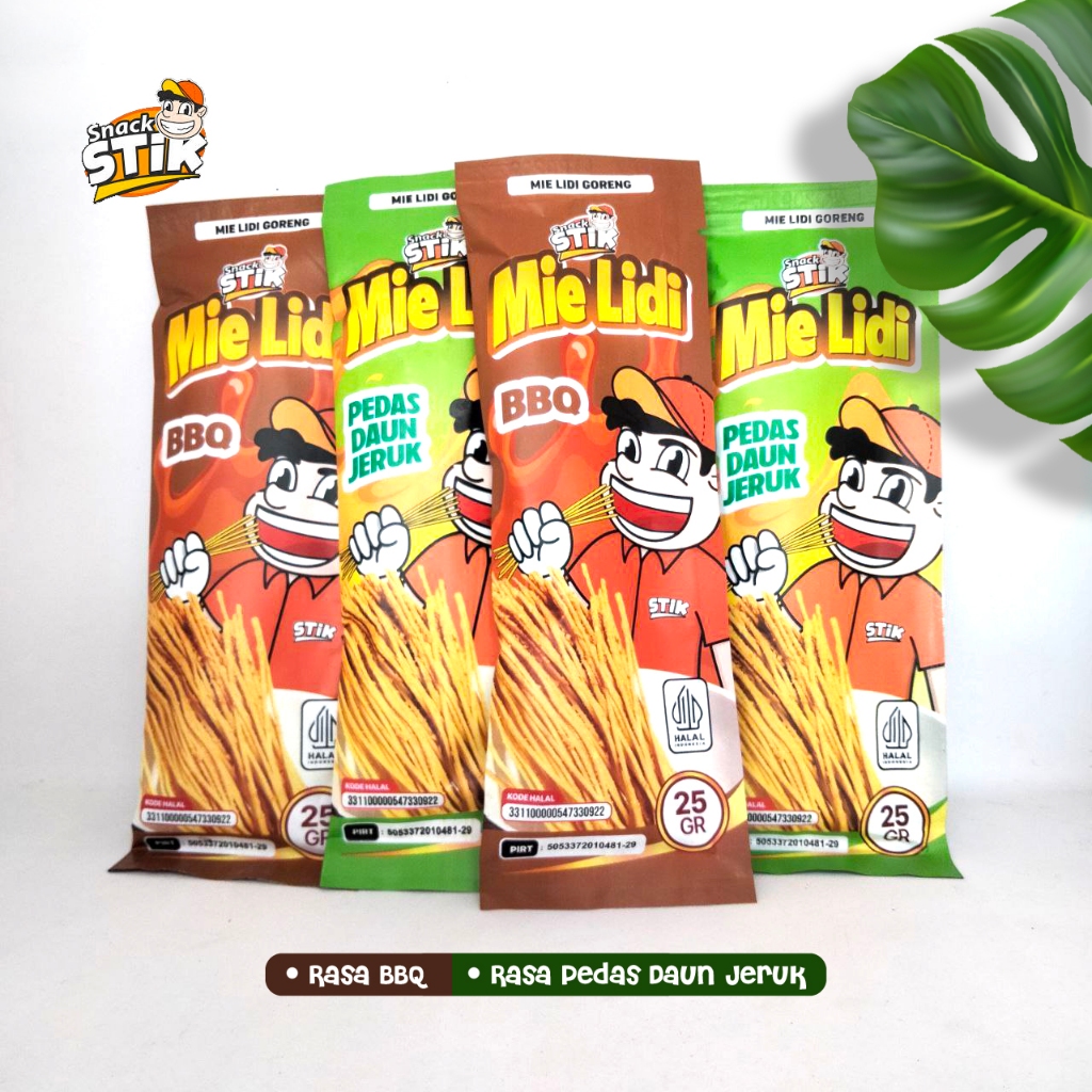 

Snack Stik Mie Lidi Maknyus Renyah Termurah