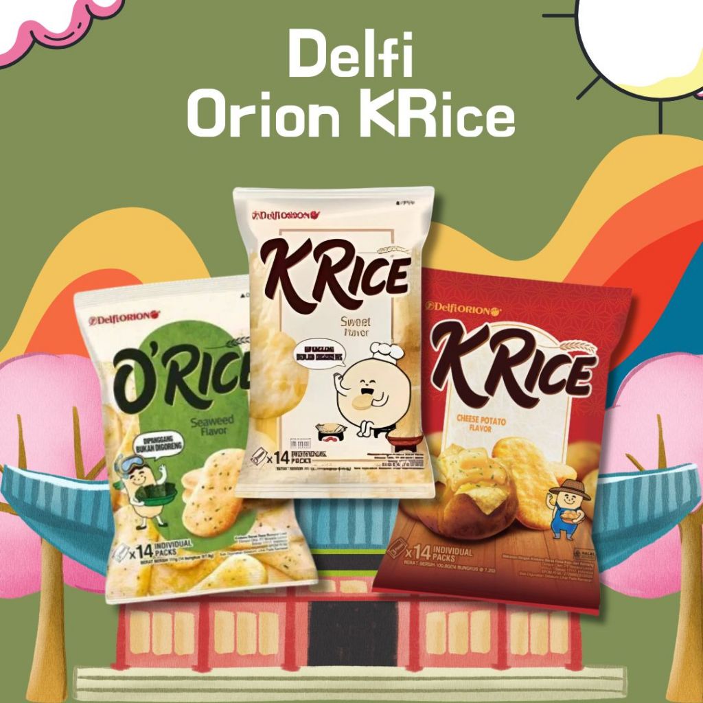 

Delfi Orion K'Rice isi 14 Pcs 1 Pak