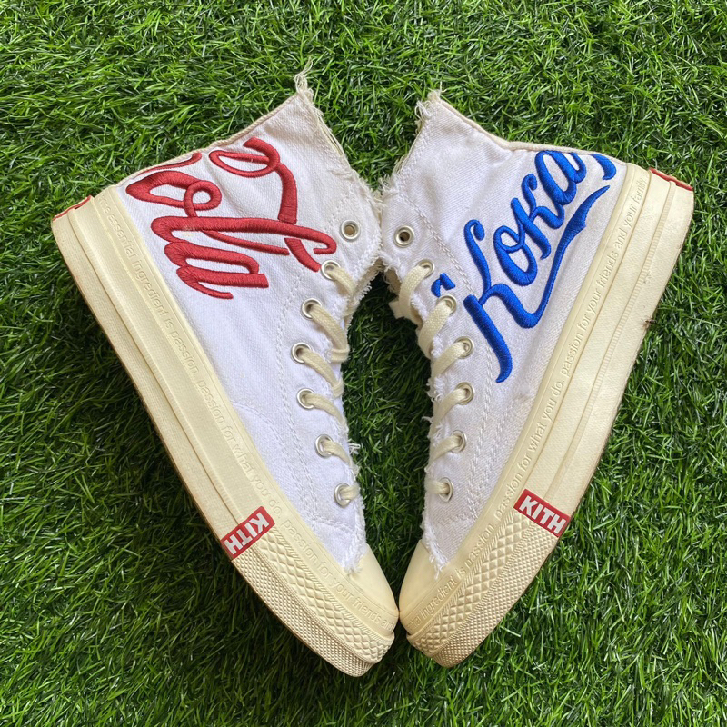 Sepatu converse 70s x kith x cocacola second original