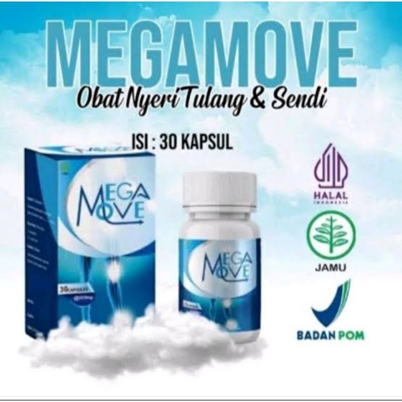 MEGAMOVE ASLI OBAT SENDI 100% ORIGINAL MEGAMOVE OFFICIAL STORE BPOM