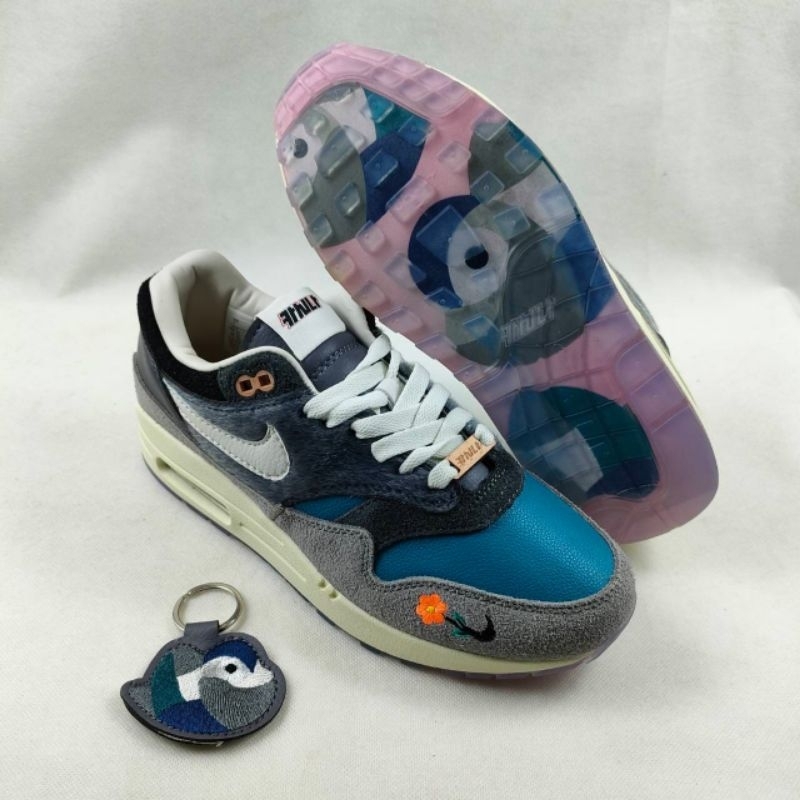 Sepatu Casual Air Max 1 Kasina Won Ang Teal Grey