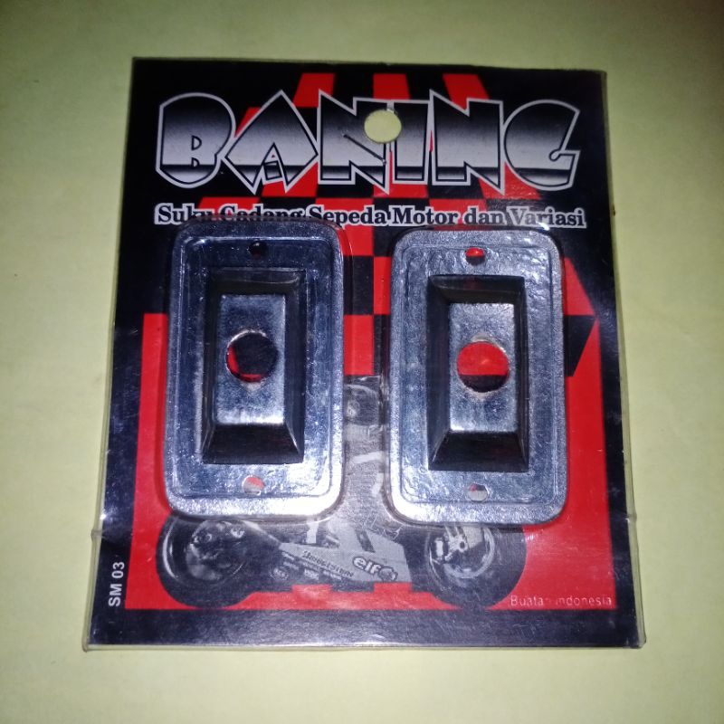 Tutup anting anting setelan rantai belakang 2bh Baning Jupiter Z