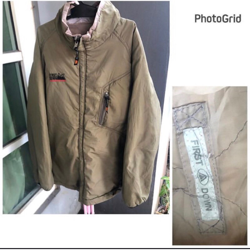 jaket first down
