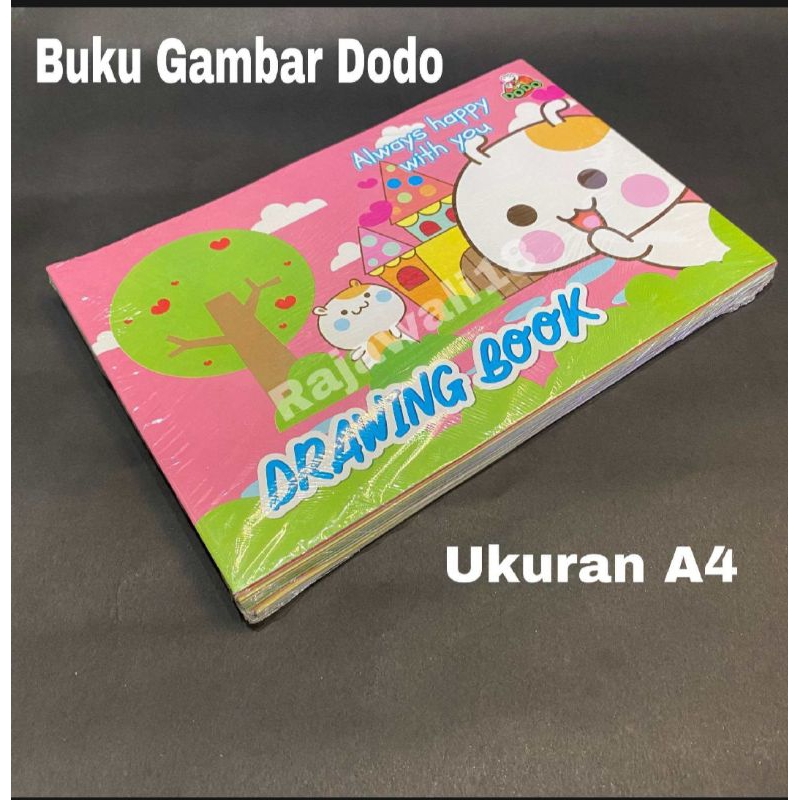 

buku gambar Dodo A4