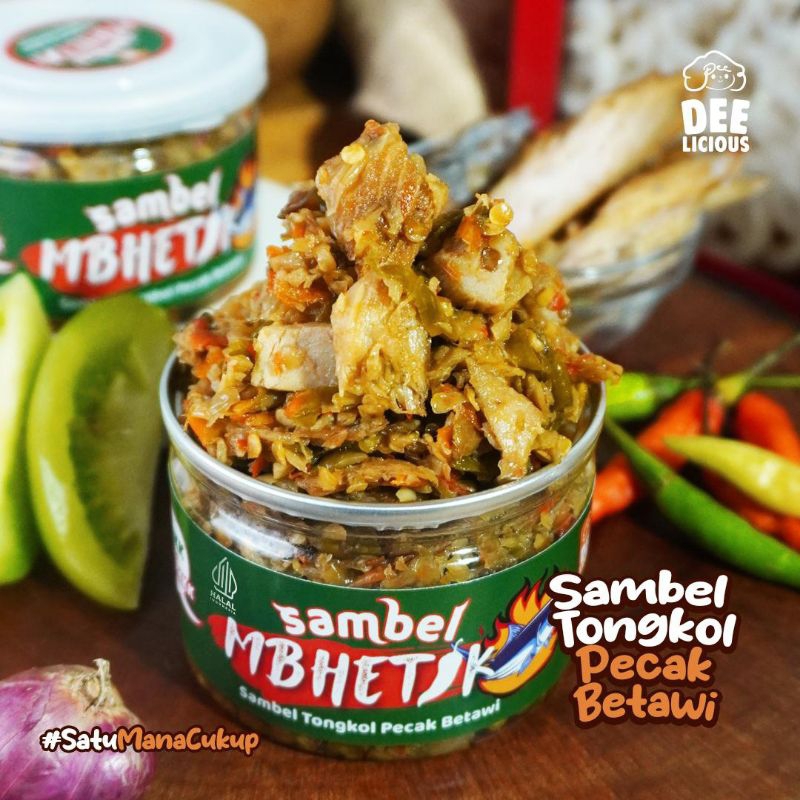 

Sambel Mbhetik Tongkol Pecak Betawi/Sambal Mbhetik Tongkol Pecak Betawi