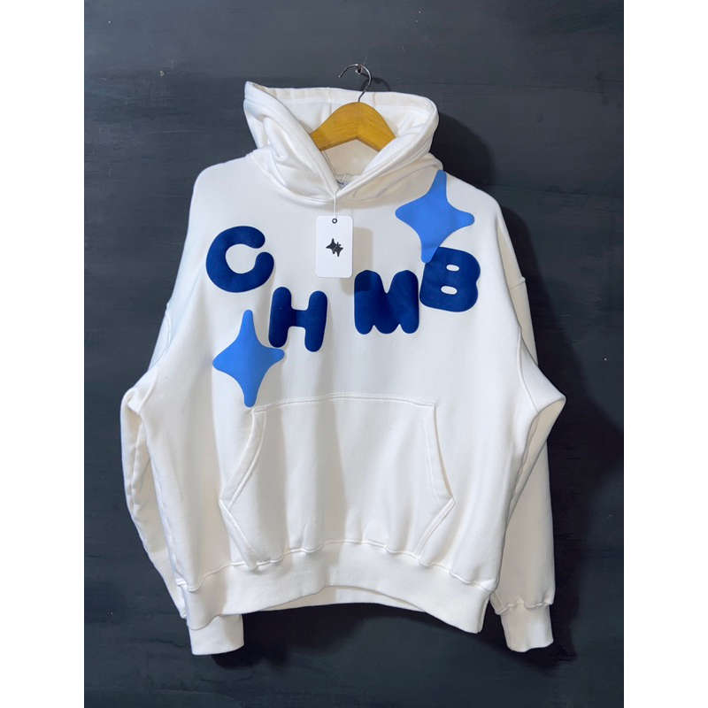 HOODIE CHMB SHOOTING LOVE WHITE