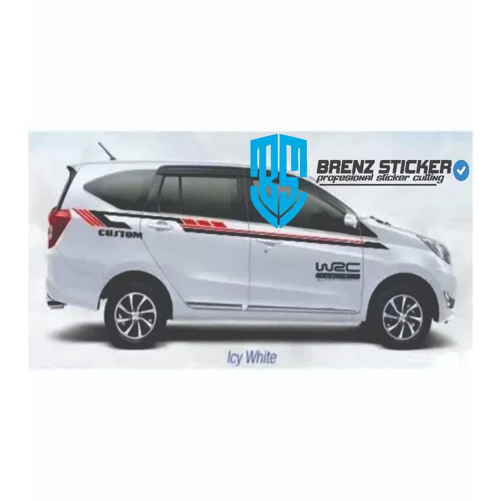 Promo stiker mobil calya Sigra keren