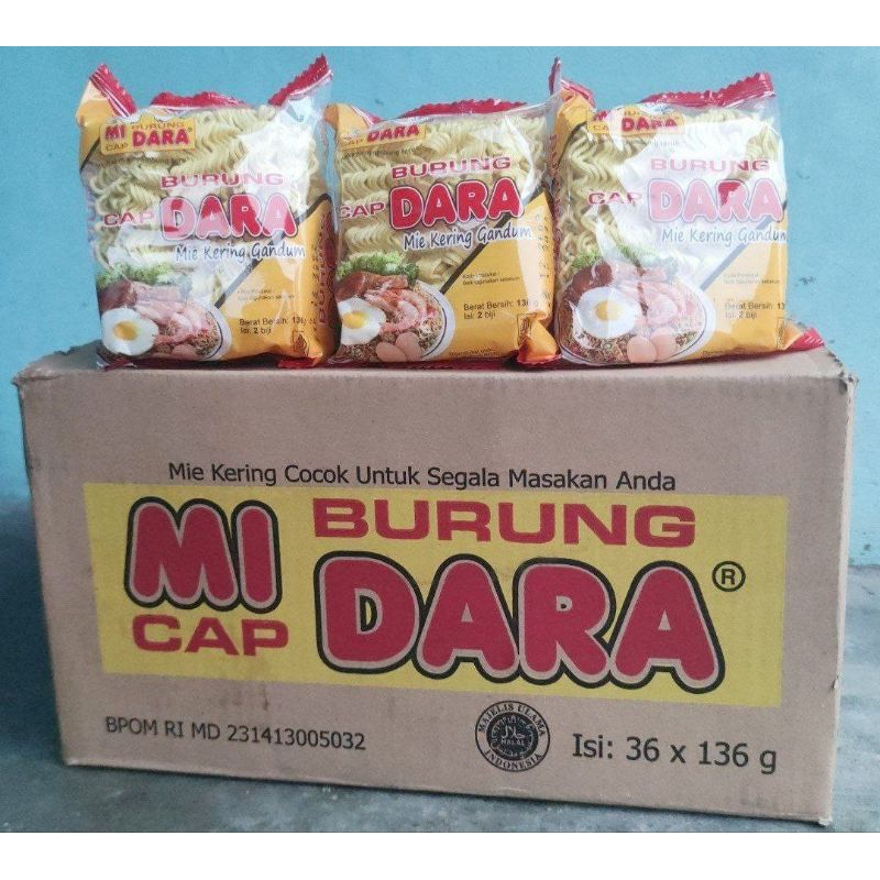 

MIE DARA KUNING 136 GRAM