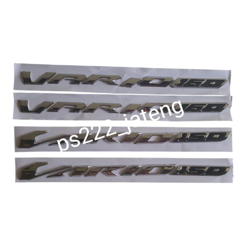 emblem timbul vario 150.160 chrom/emblem vario chrom 150)160/emblem vario
