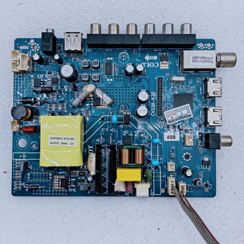 mb tv polytron pld 32vt1555 - motherboard tv polytron pld 32tv1555 - mainboard tv polytron pld 32tv1