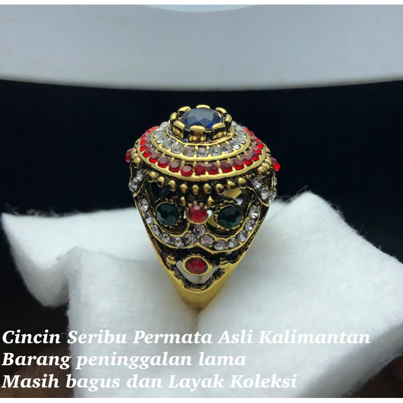 Cincin Batu 1000 Permata Asli Kalimantan