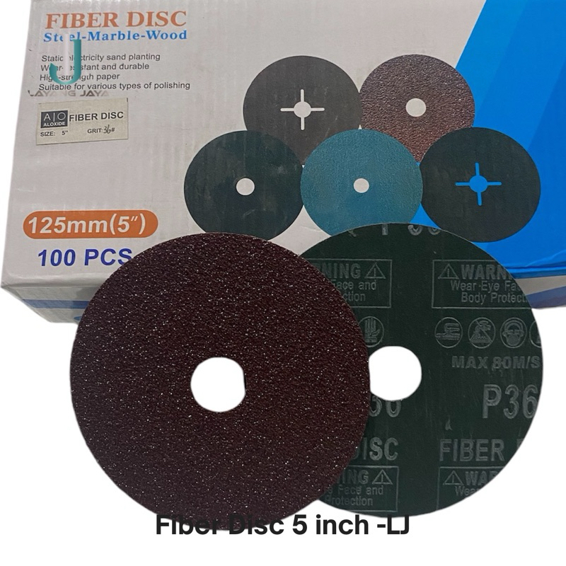 fiber disc 5 inch/amplas bulat gerinda