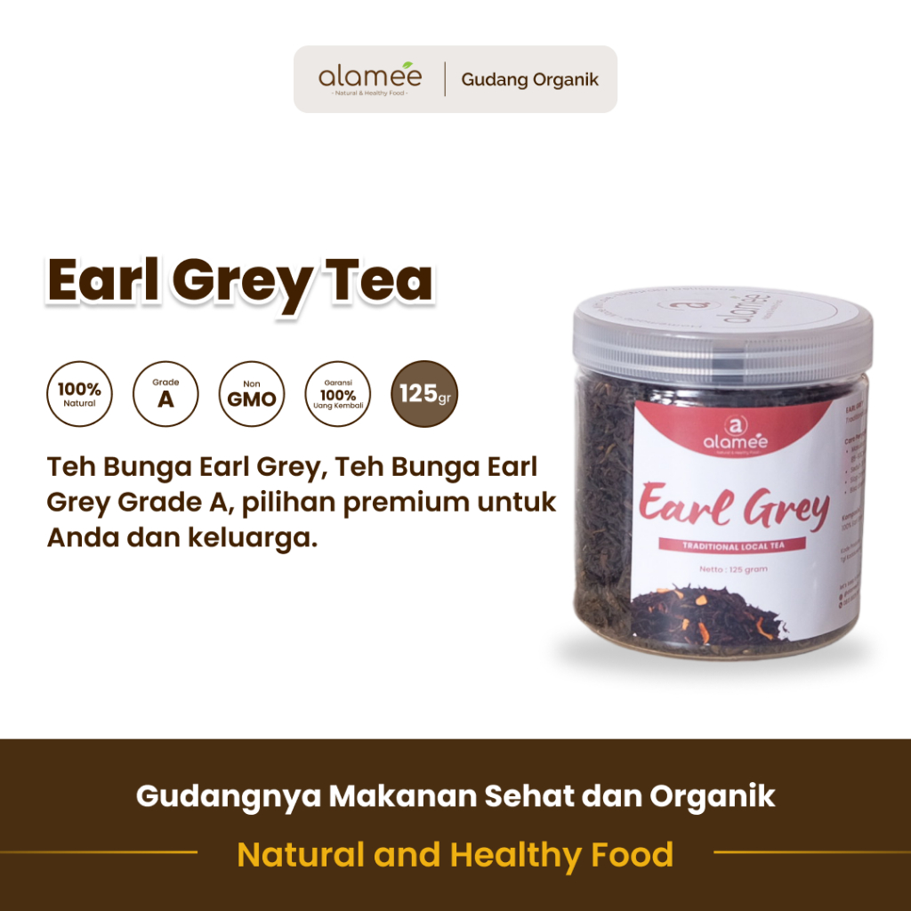 

alamee teh bunga earl gray menyuguhkan kombinasi sempurna rasa unik dan aroma citrus menyenangkan