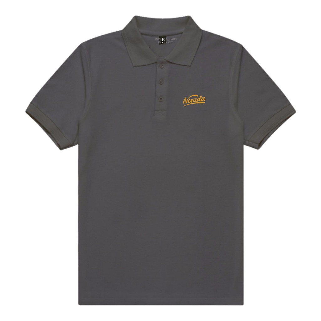 TERBARU Kaos Polo shirt Tshirt Kaos Kerah Pria /Wanita Nevada Gold Best Quality