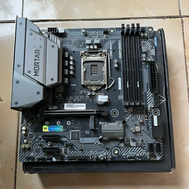 MOBO MSI MAG B365M MORTAR (LGA1151 , B365 , DDR4 , USB 3.1 , SATA3)