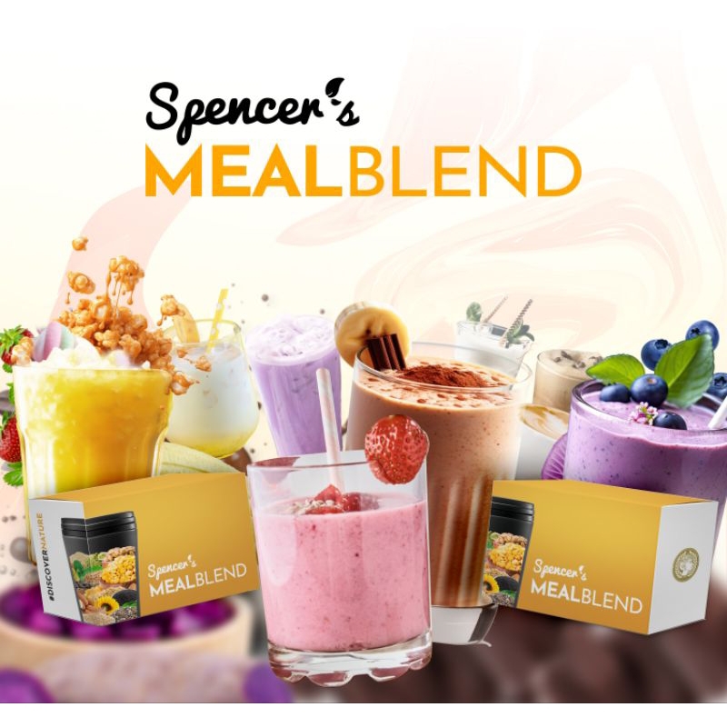 

Meal Blend Spencer's Paket Sample 5 pcs 5 Varian Rasa. Hotto, flimty, herbalife