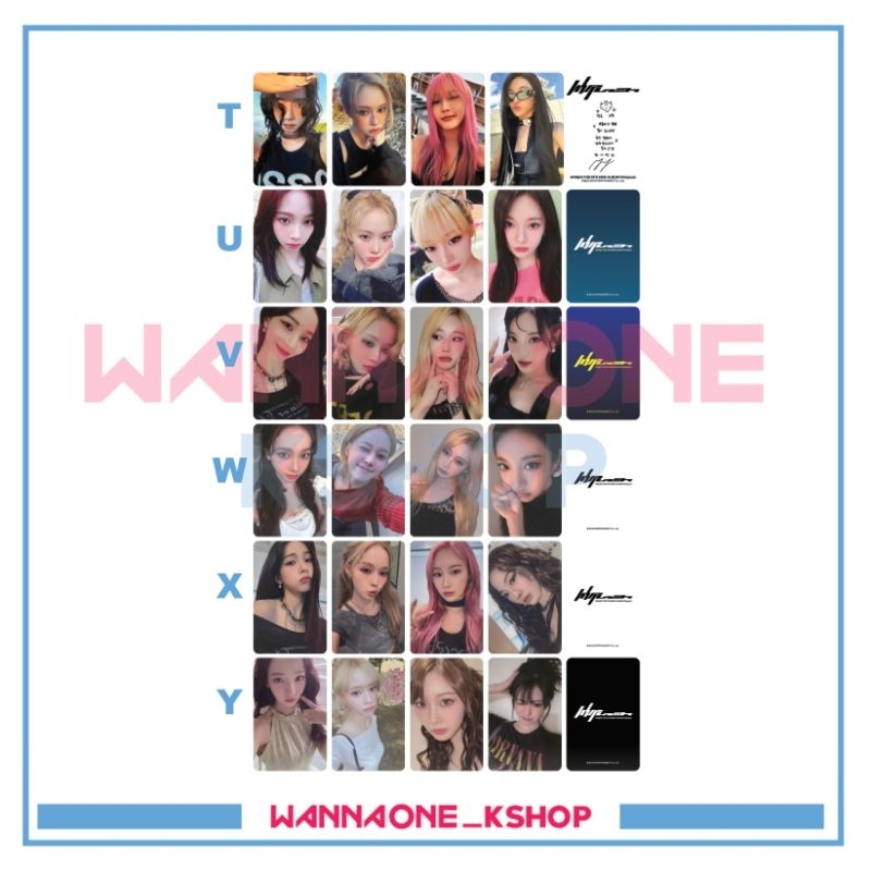 photocard Aespa Whiplash pob album