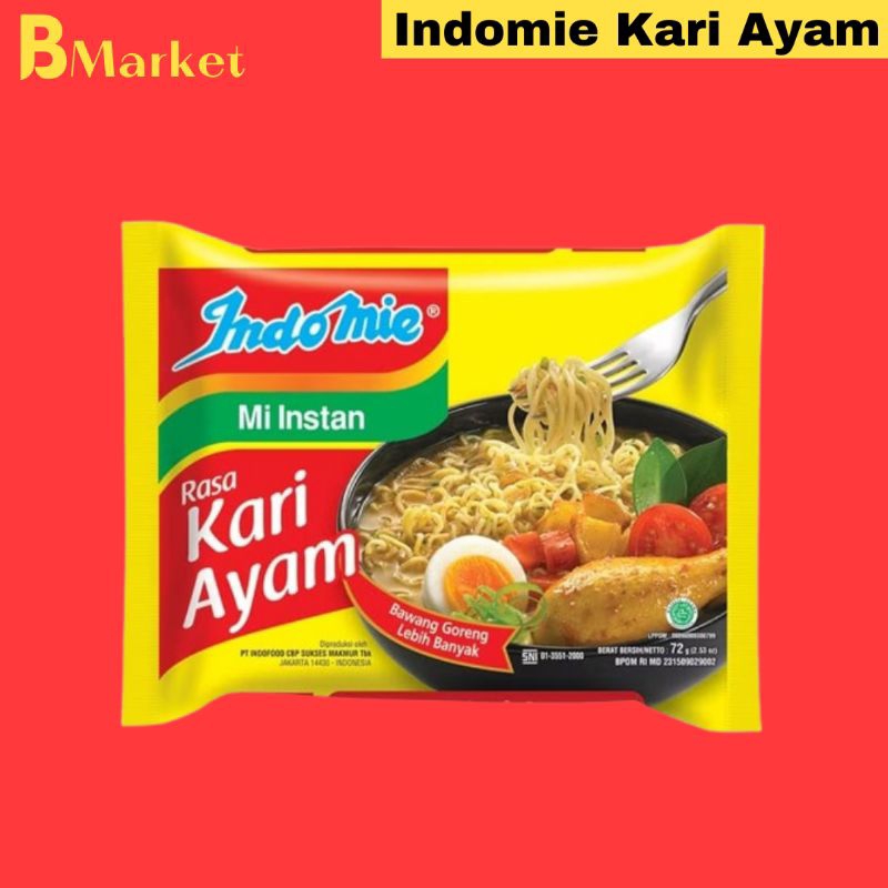 

Indomie Kari Ayam 1 Pcs