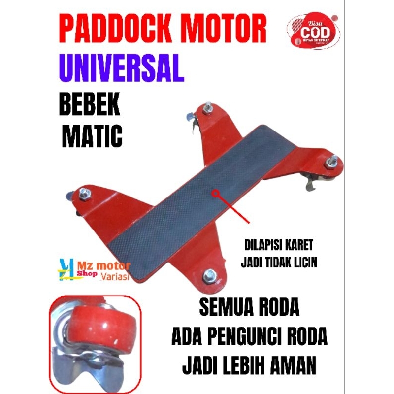 PADDOCK MOTOR UNIVERSAL BEBEK MATIC