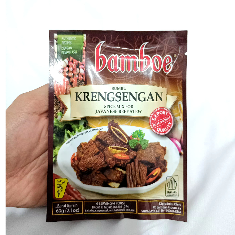 

Bumbu Bamboe Krengsengan /Bumbu Instan/Bumbu Dapur