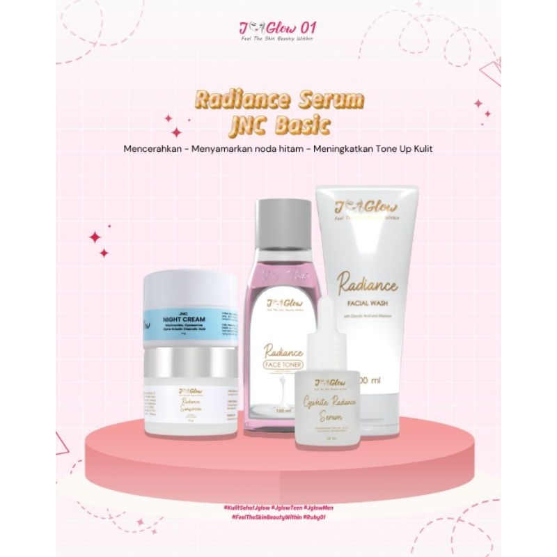 JGlow PAKET RADIANCE SKINCARE MALAM JNC