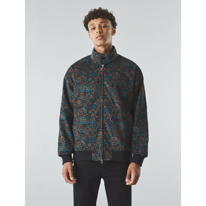 Pretty Green Wonderwall Paisley Cord Harrington Originals