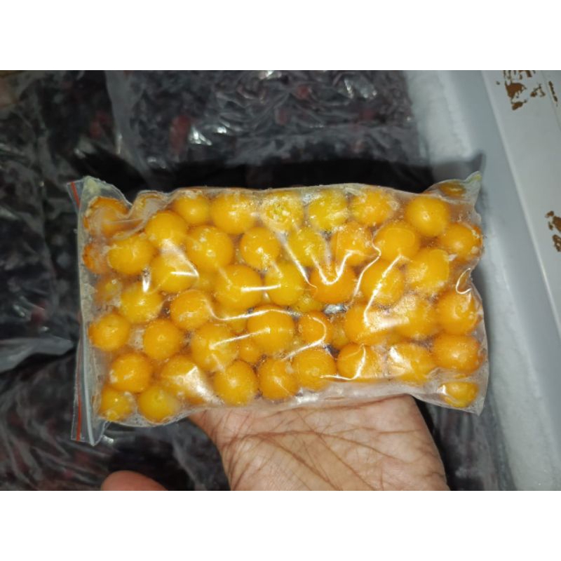 

½KG BUAH CIPLUKAN FROZEN KUALITAS SEGAR DAN TERJAMIN | GOLDEN BERRY | MIXBERRIES FROZEN