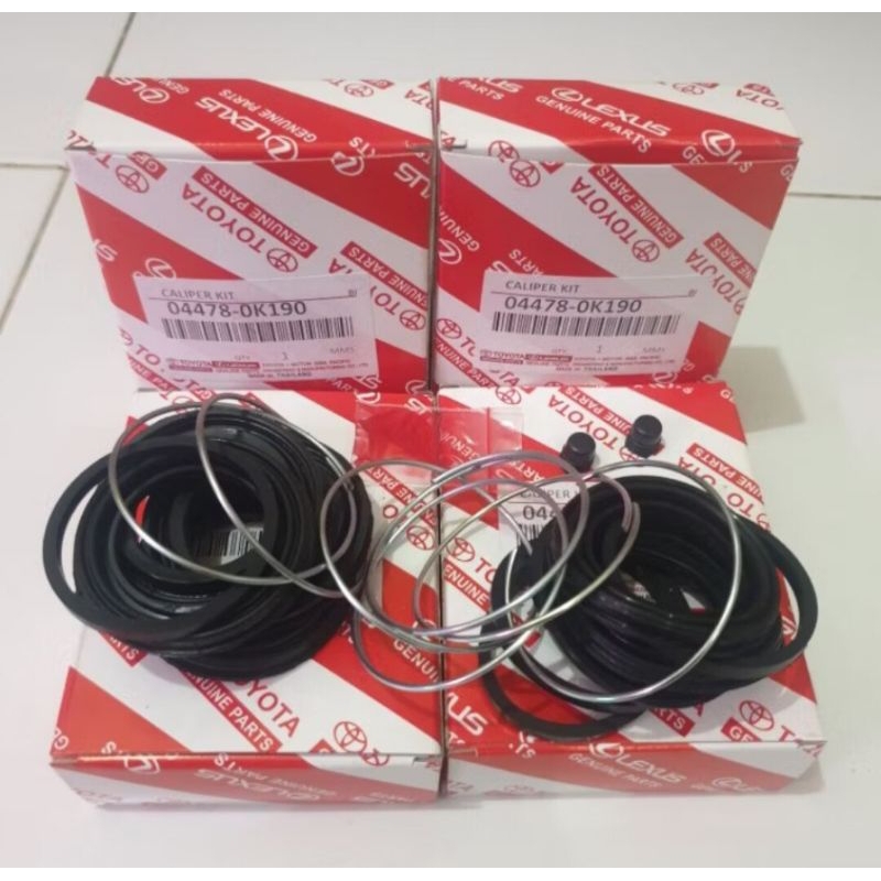SEAL KIT CALIPER REM DEPAN HILUX REVO/INOVVA REBORN SEAL KIT REM DEPAN