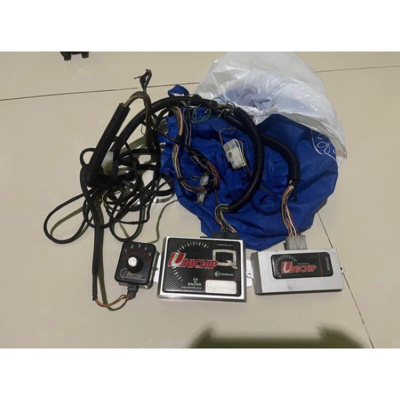 Dastek Unichip Q+ throttle module lengkap kabel wiringset Brio Matic