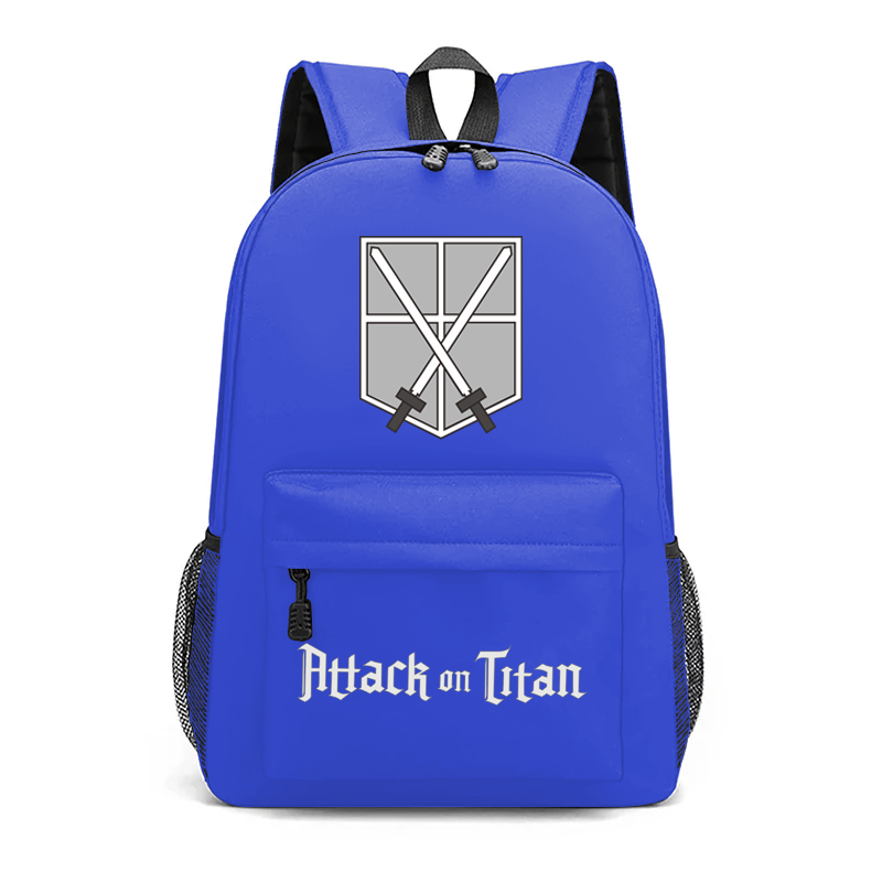 3ROOT - Tas Sekolah Anak Laki laki sd smp tk Tas Ransel Karakter AOT Backpack Stylis Paling Keren
