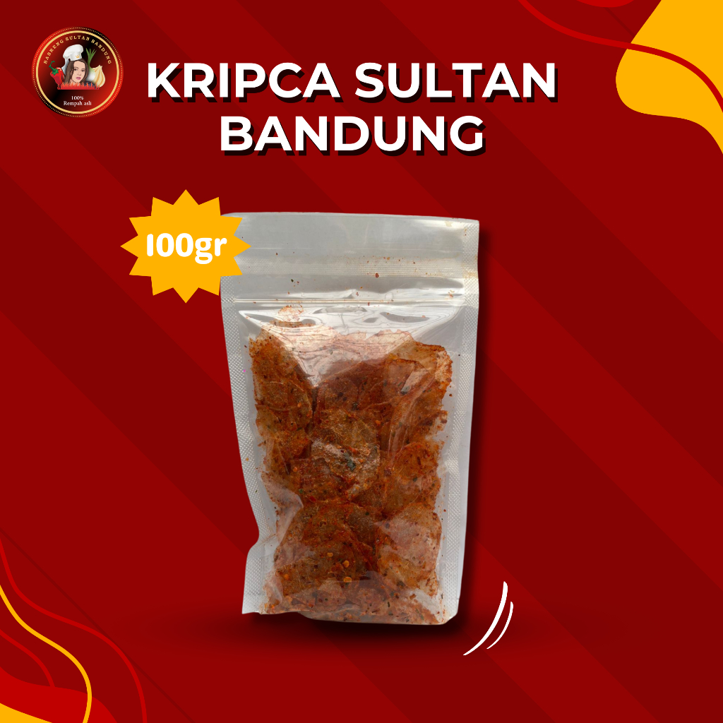 

KRIPCA SULTAN BANDUNG - 100GR