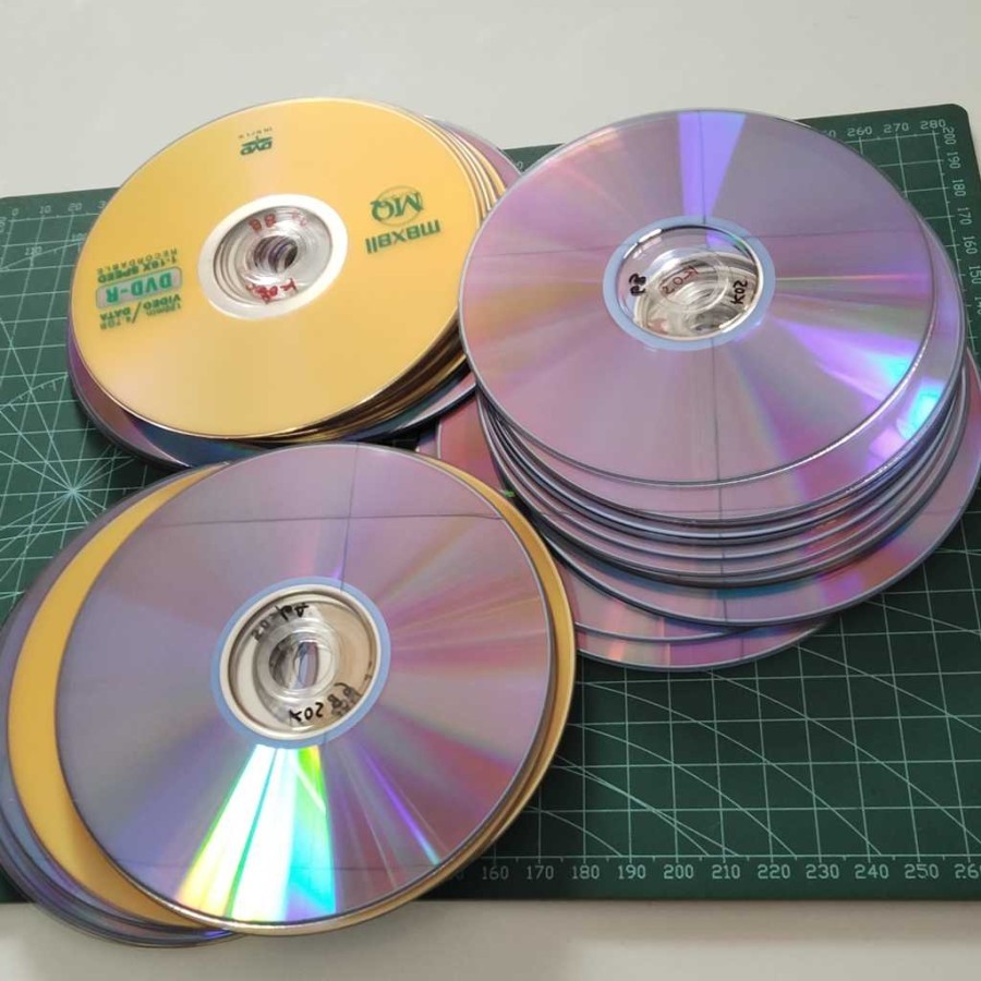 Cd Dvd Kaset piringan Bekas Untuk DIY Kerajinan tangan