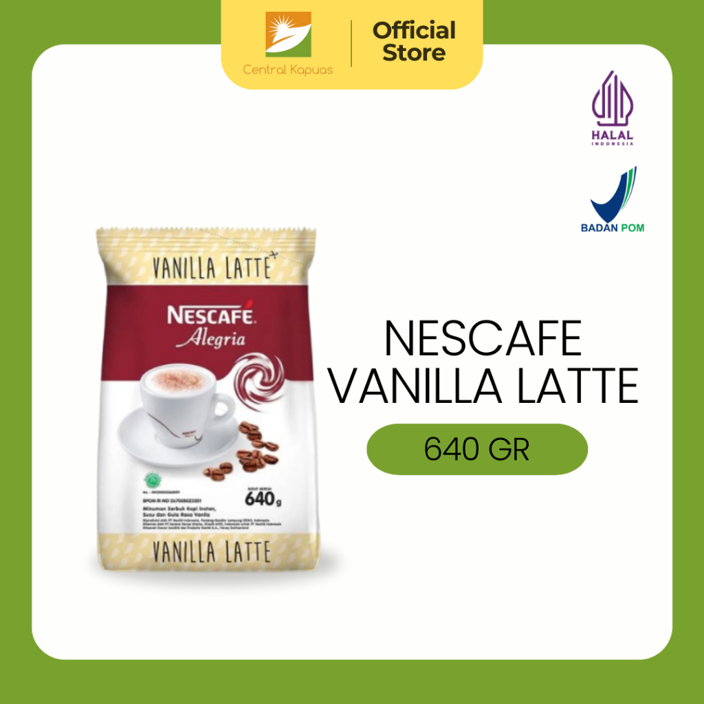 

NESCAFE Vanilla Latte 640gr