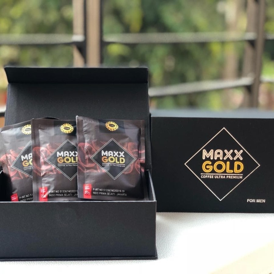 

KOPI MAXX GOLD KOPI PRIA SEJATI - 4 pcs