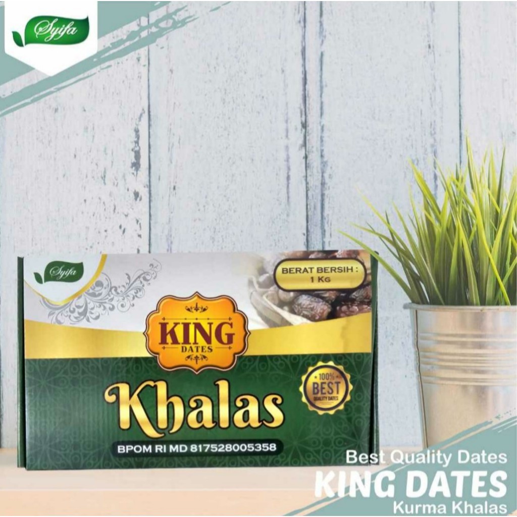 

KURMA KHALAS PREMIUM 1KG BOX Korma Kholas Emirate Selected Dates Halas Holas Dus King